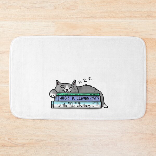 Item preview, Sleepy Study Buddy Cat designed and sold by ChopstickNoodle.