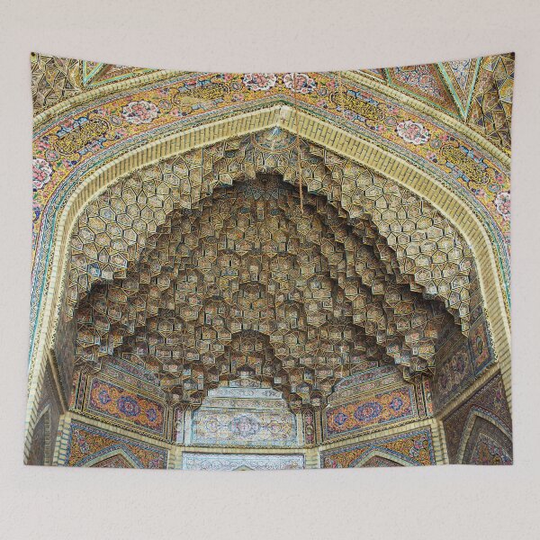 Item preview, Nasir-al-Molk Mosque Entrance Door Facade Tile Mosaic, Shiraz designed and sold by worldways.