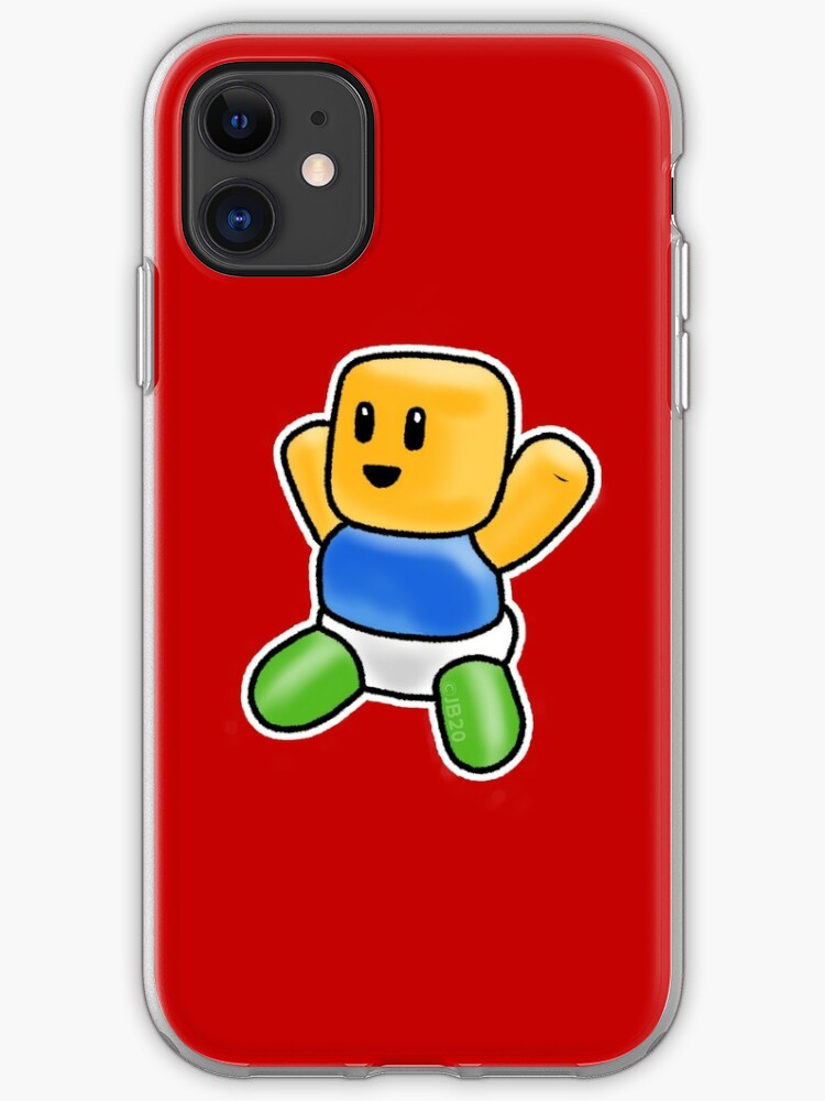 Oof Baby Noob Iphone Case Cover By Pickledjo Redbubble - transparent baby noob roblox