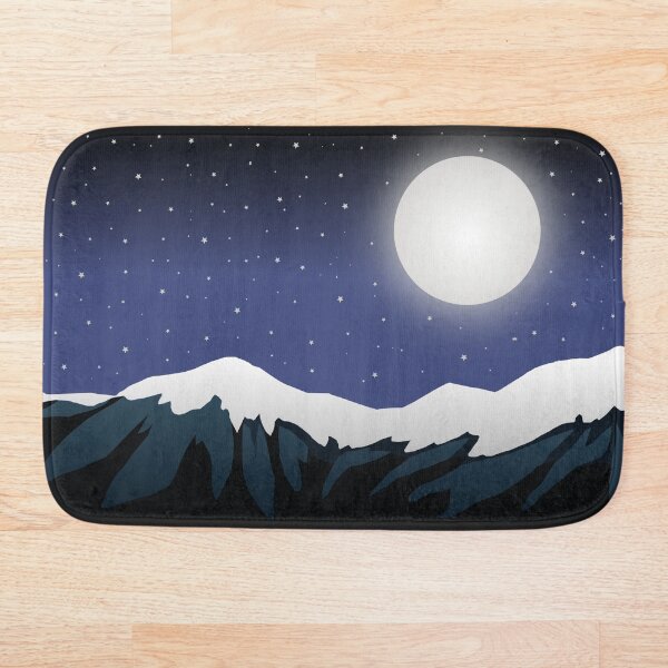 Item preview, Mountain by moonlight designed and sold by BatholomewMat.