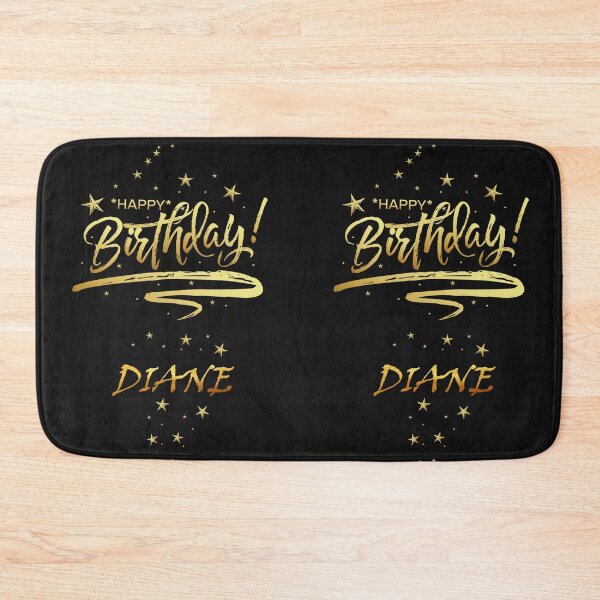 Item preview, HAPPY BIRTHDAY DIANE : Unique & Special Gift that Customs on your Personal Name with an Enjoying & Lovely Design designed and sold by roji-world-shop.