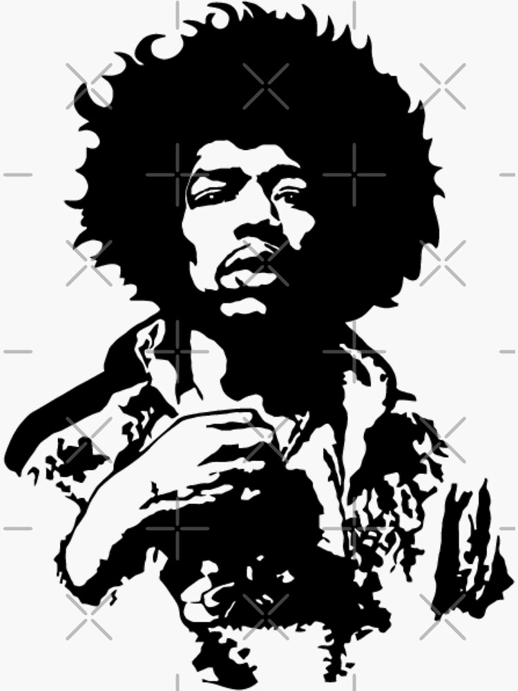 Jimi Hendrix by Sara-mo