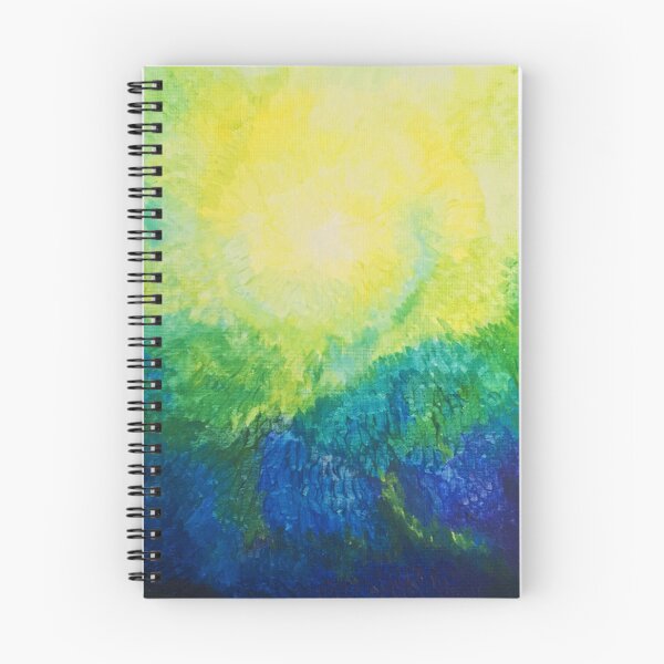 Item preview, Underwater Sun - Original Acrylic Abstract Painting designed and sold by baudrillier.