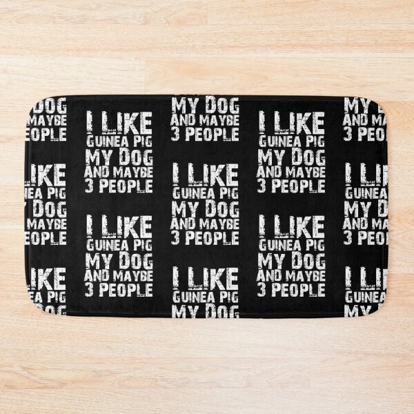 Item preview, I Like Guinea Pig My Dog And Maybe Three People Funny Dog Lovers  designed and sold by Akmloza.