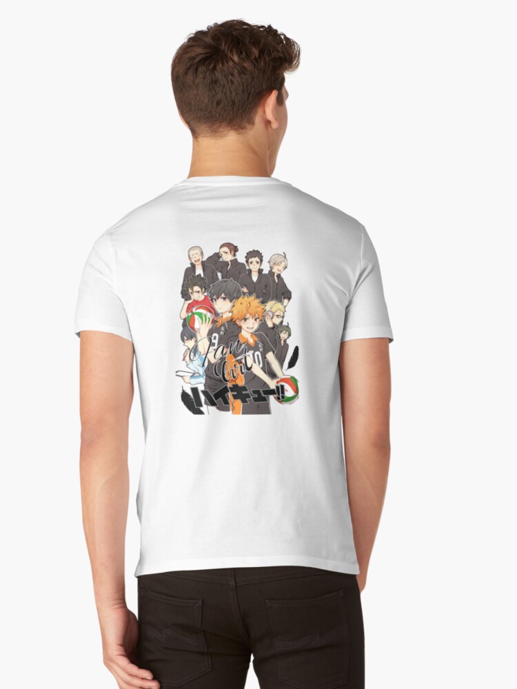 The Promised Neverland Characters With Haikyuu Characters Shirt