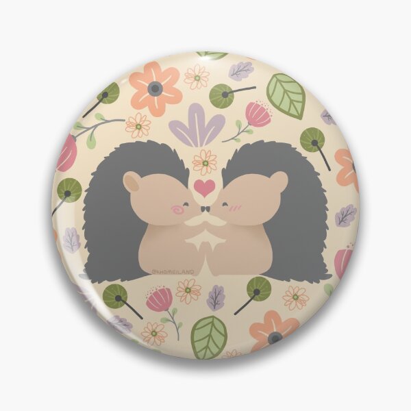 Item preview, Hedgehog Kisses Pattern designed and sold by Khotekmei.