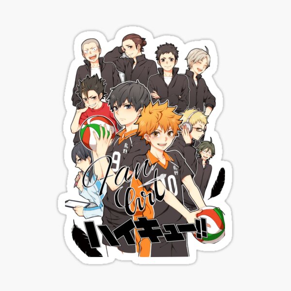 Player Haikyuu To The Top - Anime And Manga - Sticker