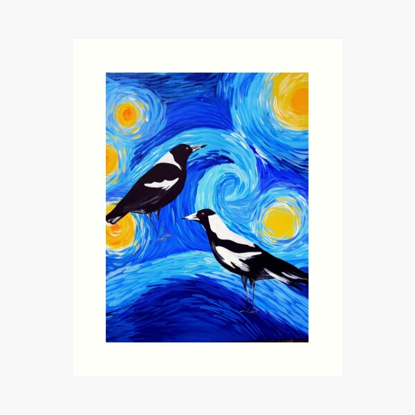 Flock Of Birds Silhouette Abstract Large Poster Art Print Lf3799 