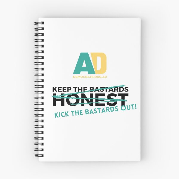 Item preview, Kick the Bastards Out version 1 designed and sold by Australian Democrats.