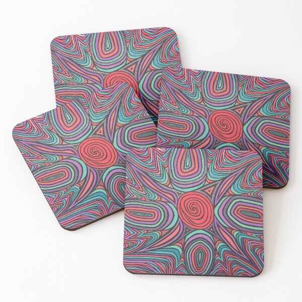 Item preview, psychedelic abstact colourful artwork designed and sold by Bladup.