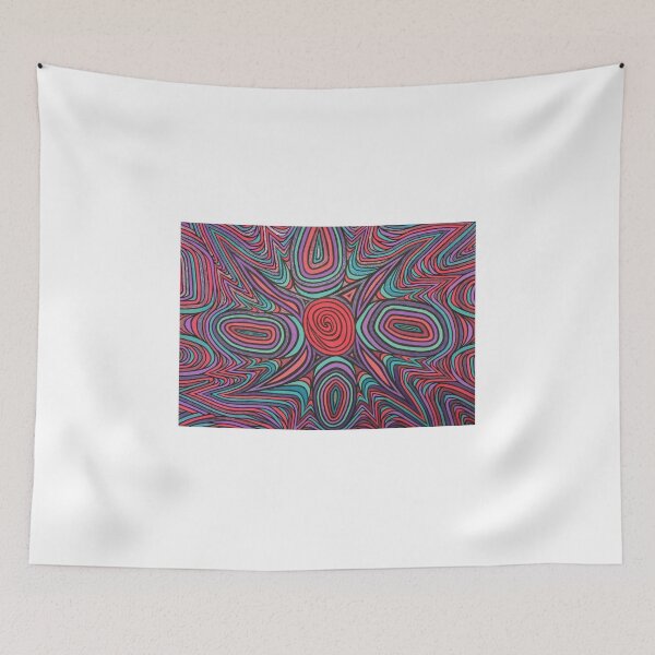 Item preview, psychedelic abstact colourful artwork designed and sold by Bladup.