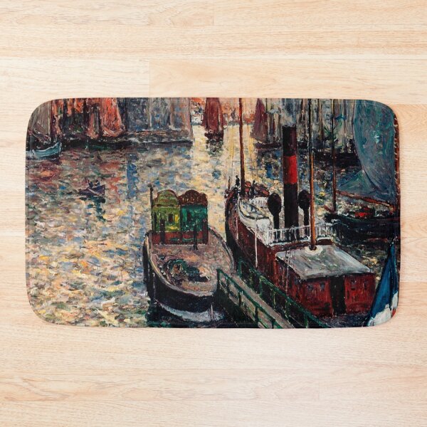 Item preview, The Port of La Rochelle at Twilight-Maxime Maufra designed and sold by LexBauer.