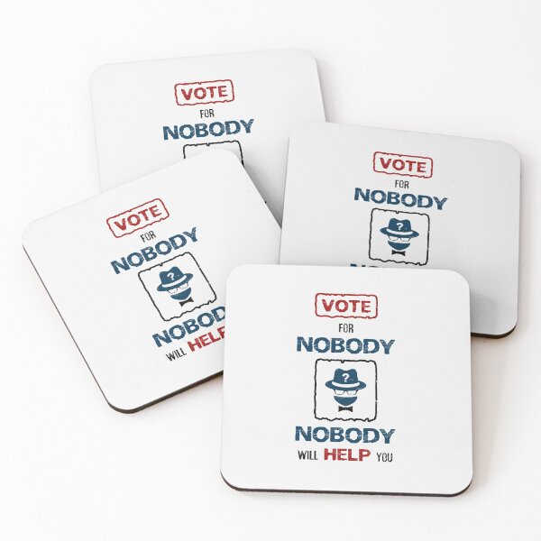 Item preview, Vote for Nobody designed and sold by psychoshadow.