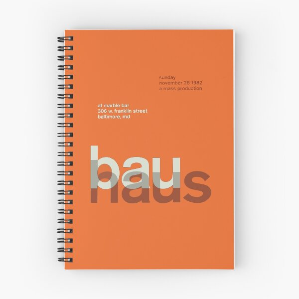Item preview, bauhaus at the Marble Bar: 1982 poster designed and sold by Fairytale of DC.