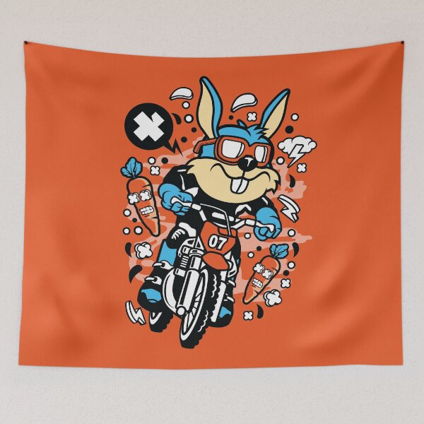 Item preview, Rabbit Rider Moto X designed and sold by Nickelparis.