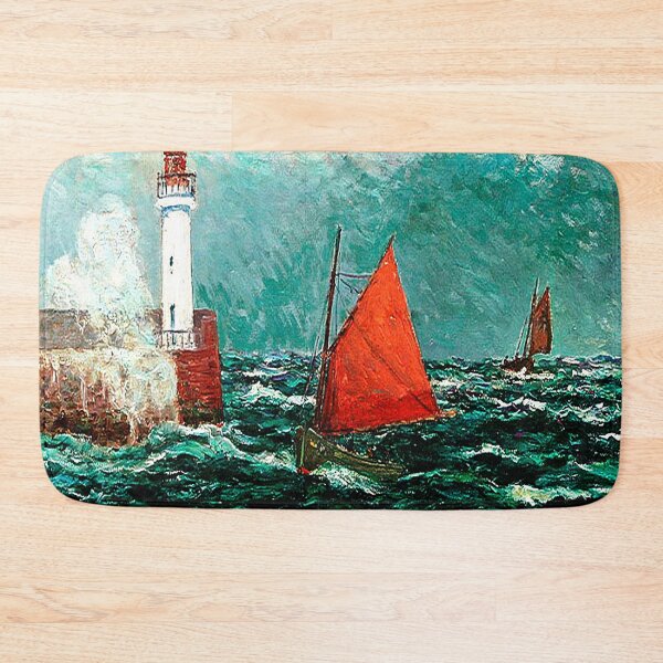 Item preview, Back to Fishing boats in Belle-Isle-en-Mer-Maxime Maufra designed and sold by LexBauer.