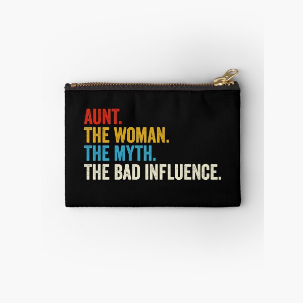 Item preview, Womens Funny Vintage Aunt The Woman The Myth The Bad Influence designed and sold by Mo Foudah.