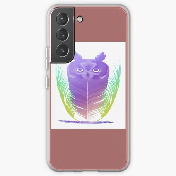 Wing with owl easy come easy go Samsung Galaxy Soft Case