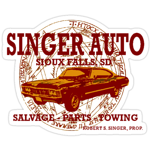 Singer Auto Stickers By Kevweldon Redbubble