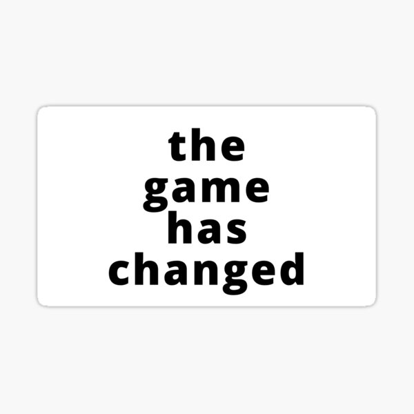 Game Changed Stickers Redbubble - daft punk ost for tron legacy roblox case clicker hack 2018