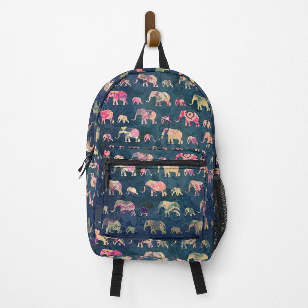Colorful Elephants Backpack