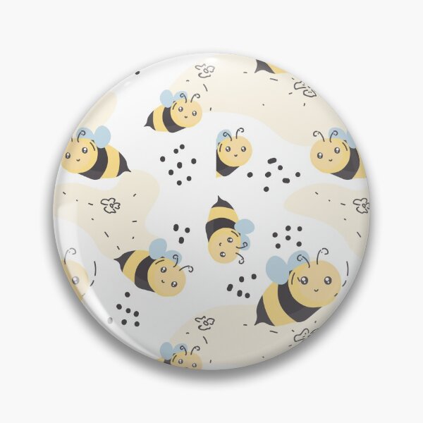 Item preview, Beautiful honey bees nature pattern designed and sold by Illutino.