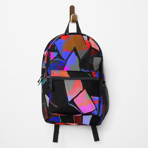 Item preview, Shattered Glass Pieces (Colorful Abstract Mosaic Tiles Pattern) designed and sold by SassyClassyMe.