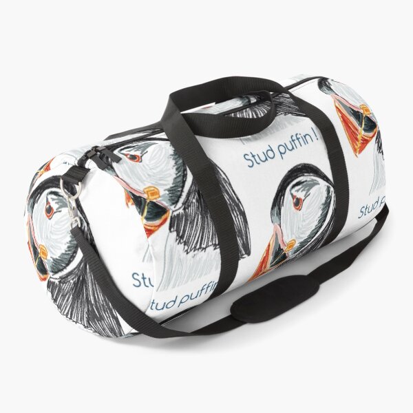 Item preview, “Stud Puffin” designed and sold by Hazel McKinnon.
