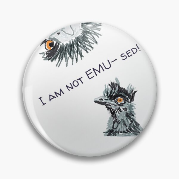 Item preview, “Not EMUsed” designed and sold by Hazel McKinnon.