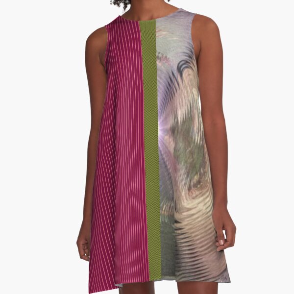 Telda Wave A-Line Dress