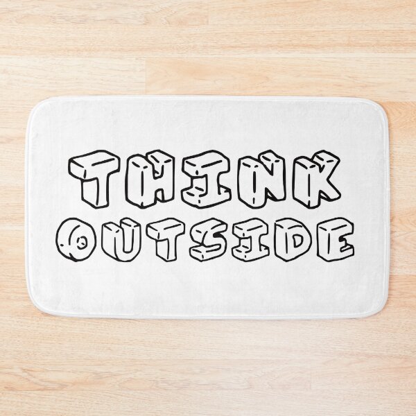 Item preview, Think Outside designed and sold by FabSpark.