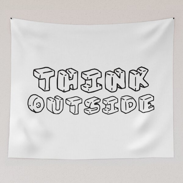 Item preview, Think Outside designed and sold by FabSpark.