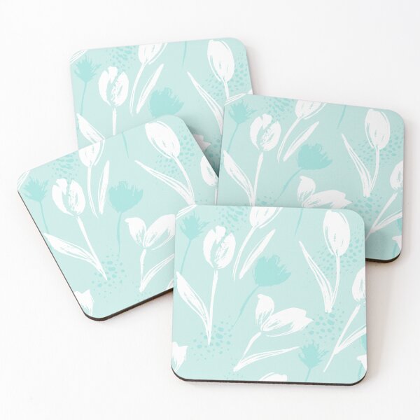 Item preview, White Tulip Pattern designed and sold by noirty.