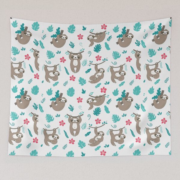 Item preview, Sloths on the tree designed and sold by Delicarte.
