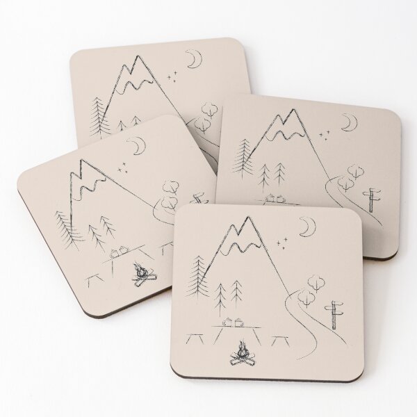 Item preview, Slow Outdoor Adventure Vintage Decelerate in the wilderness forest designed and sold by wunderfamily.