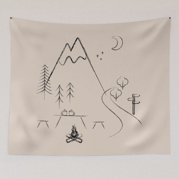Item preview, Slow Outdoor Adventure Vintage Decelerate in the wilderness forest designed and sold by wunderfamily.