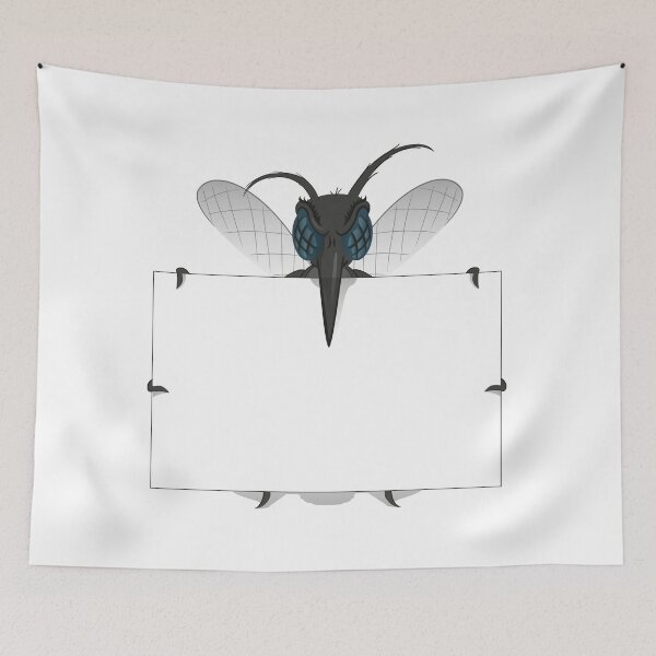 Item preview, Aedes Aegypti Mosquito stilt holding poster Great. Ideal for informational and institutional related sanitation and care designed and sold by LucianoCosmo.