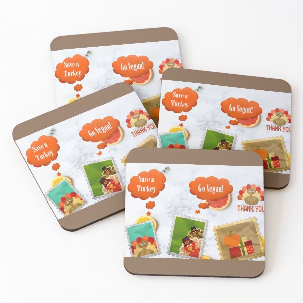 Item preview, Go Vegan And Save Turkeys  designed and sold by SolSel ⭐⭐⭐⭐⭐.