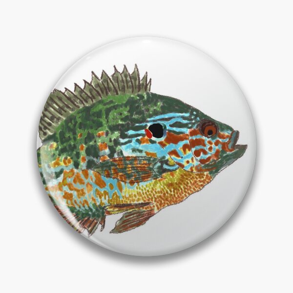 Item preview, Pumpkin Seed Sunfish designed and sold by Arielstarr001.