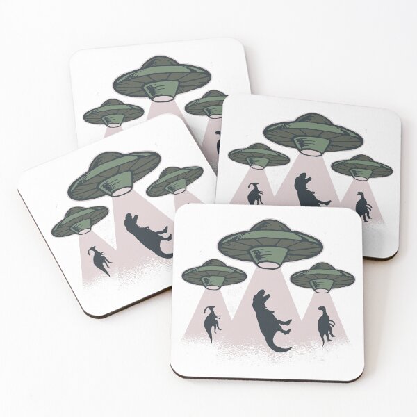 Item preview, Aliens kidnapping dinos designed and sold by MihneaL.