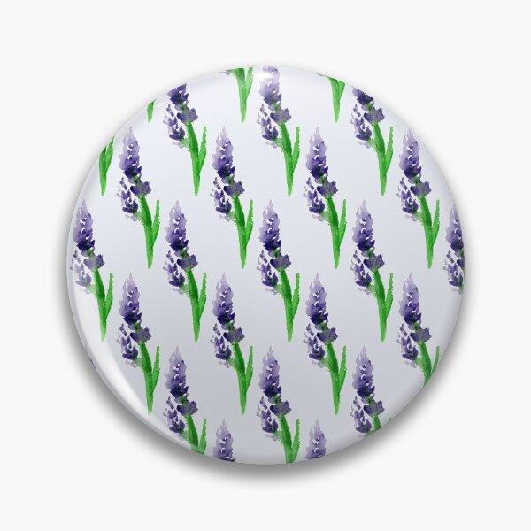 Item preview, Lavender Flower Simplistic Violet Watercolor Pattern designed and sold by baudrillier.