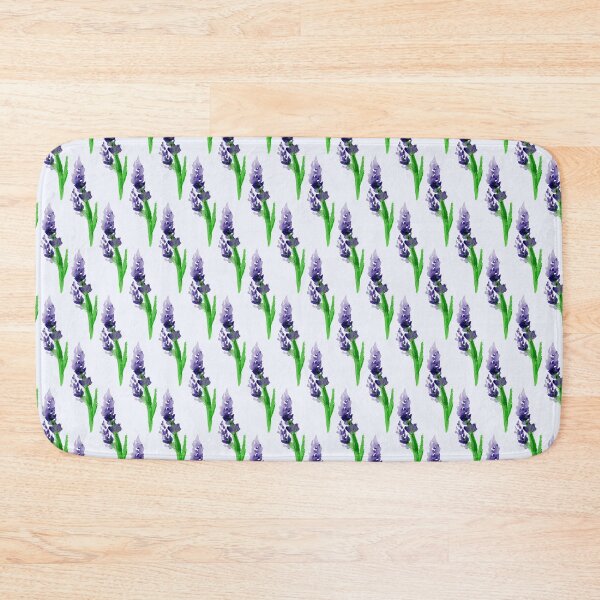 Item preview, Lavender Flower Simplistic Violet Watercolor Pattern designed and sold by baudrillier.