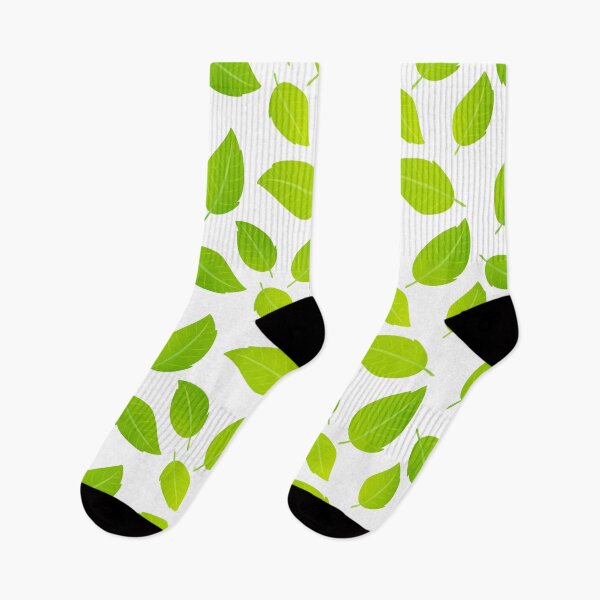 Item preview, Green tropical leaves pattern designed and sold by Illutino.