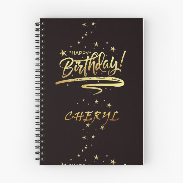 Item preview, HAPPY BIRTHDAY CHERYL : Unique & Special Gift that Customs on your Personal Name with an Enjoying & Lovely Design designed and sold by roji-world-shop.