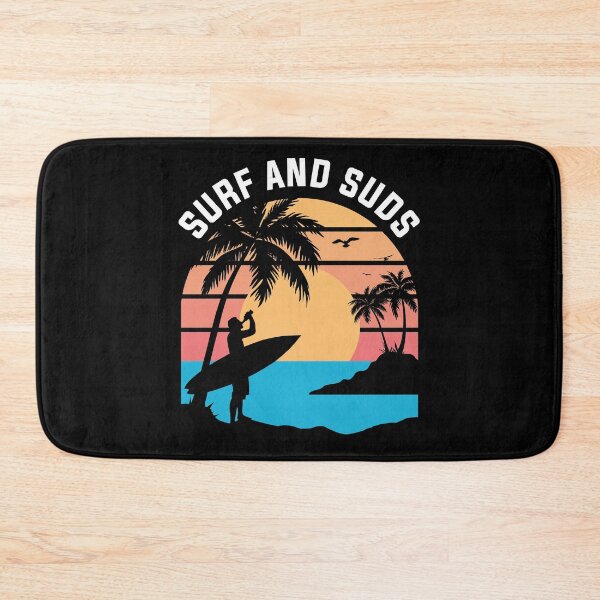 Item preview, Retro Sunset Surfer Beer designed and sold by Byfab.