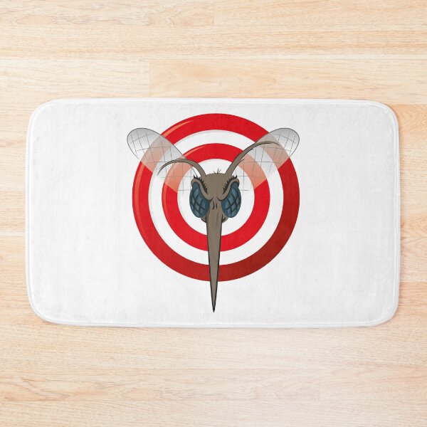 Item preview, Nature, Mosquito with stilt sights signal or target, Front head. Ideal for informational and institutional related sanitation and care designed and sold by LucianoCosmo.