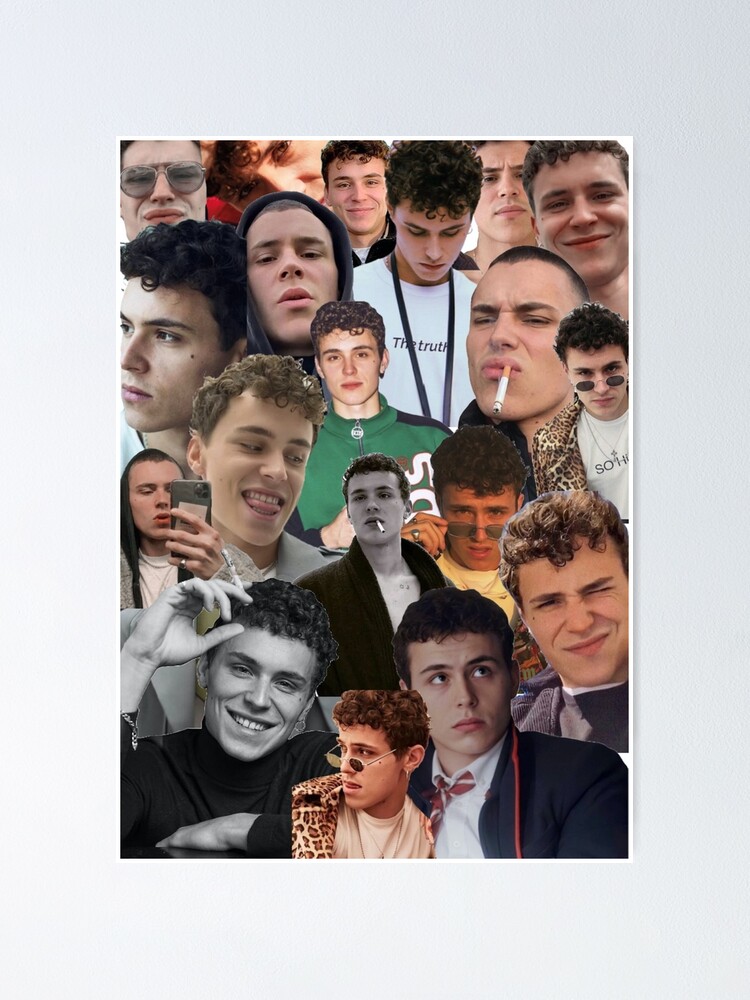 Aron Piper Collage Poster By Basakyavuz Redbubble