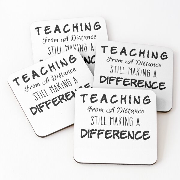Item preview, Teaching From A Distance Still Making A Difference,Quarantine Teacher Gift School  designed and sold by oumaima elkaf.
