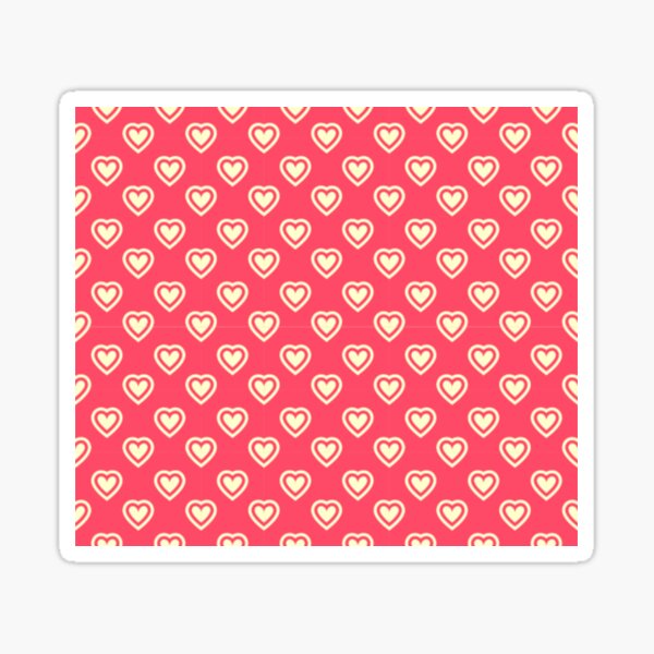 Aperçu de l'œuvre Motif de coeur: Style de fondu rétro créée et vendue par friendlyspoon.