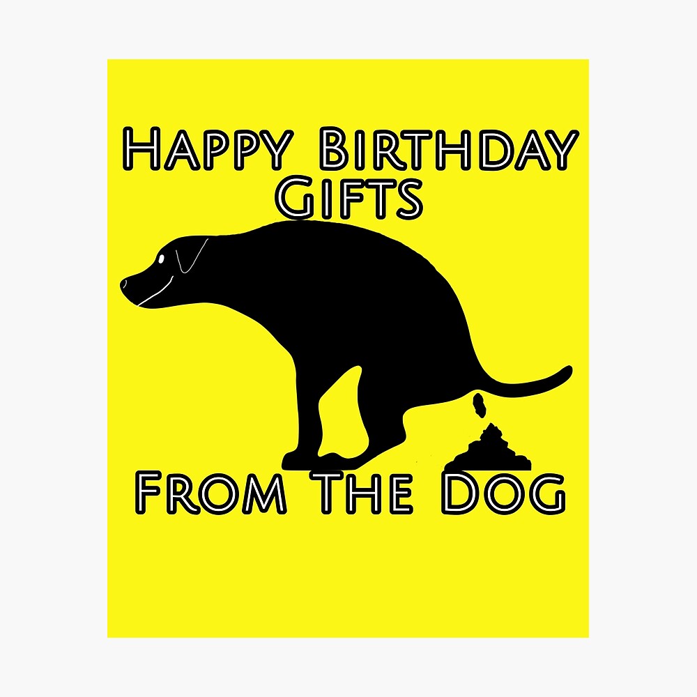 birthday gifts from the dog